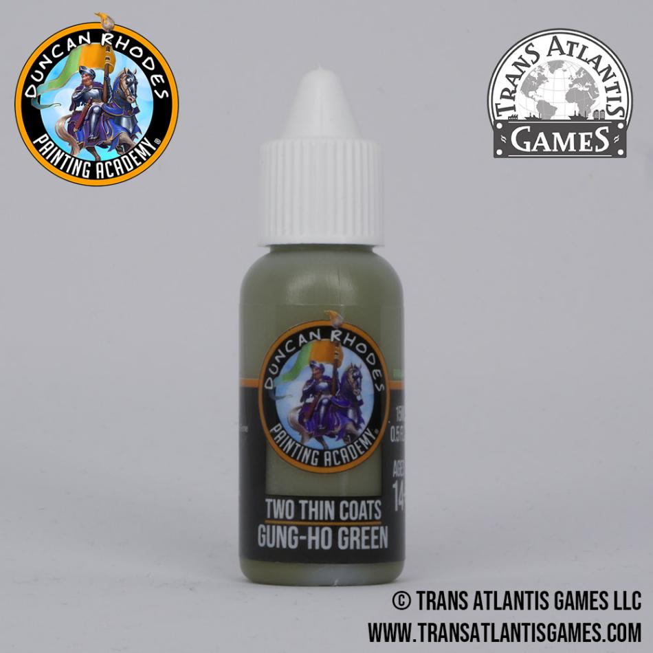 2 Thin Coats Gung-Ho Green