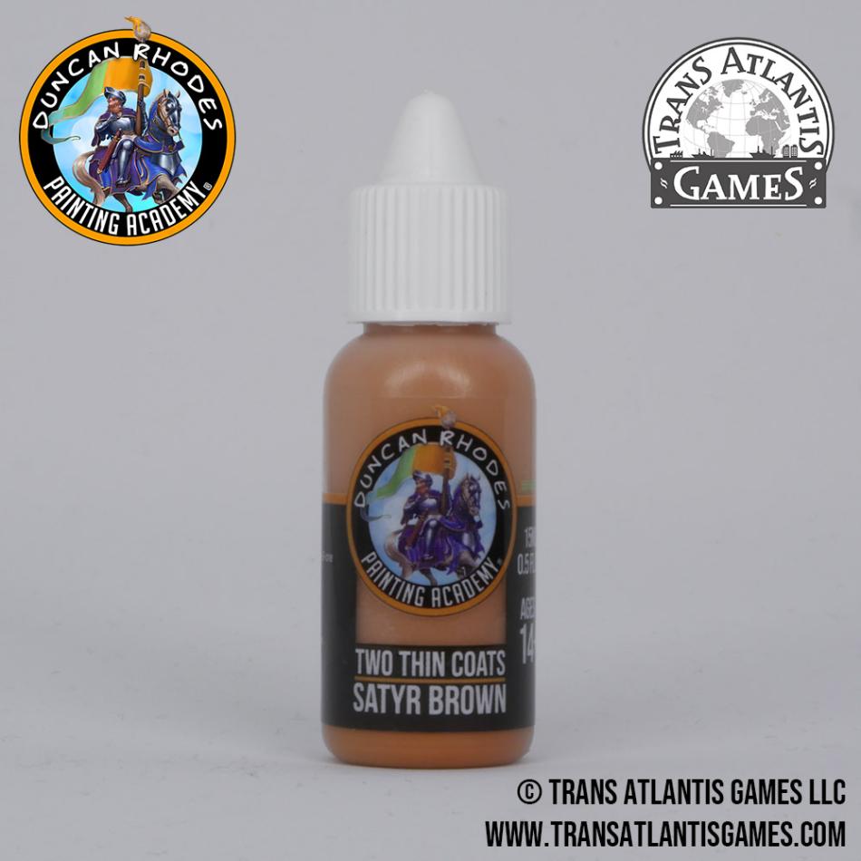 2 Thin Coats Satyr Brown