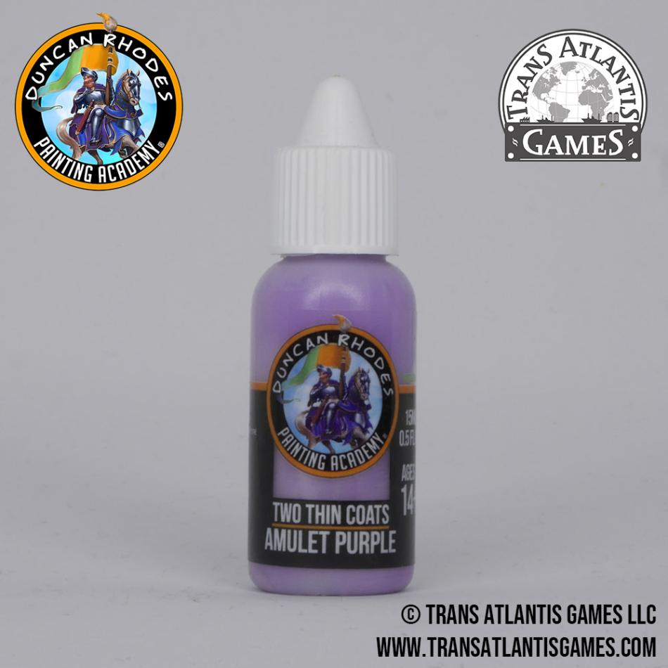 2 Thin Coats Amulet Purple