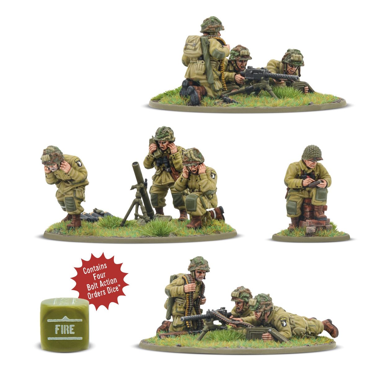 Bolt Action: US Airborne Heavy Weapons Platoon