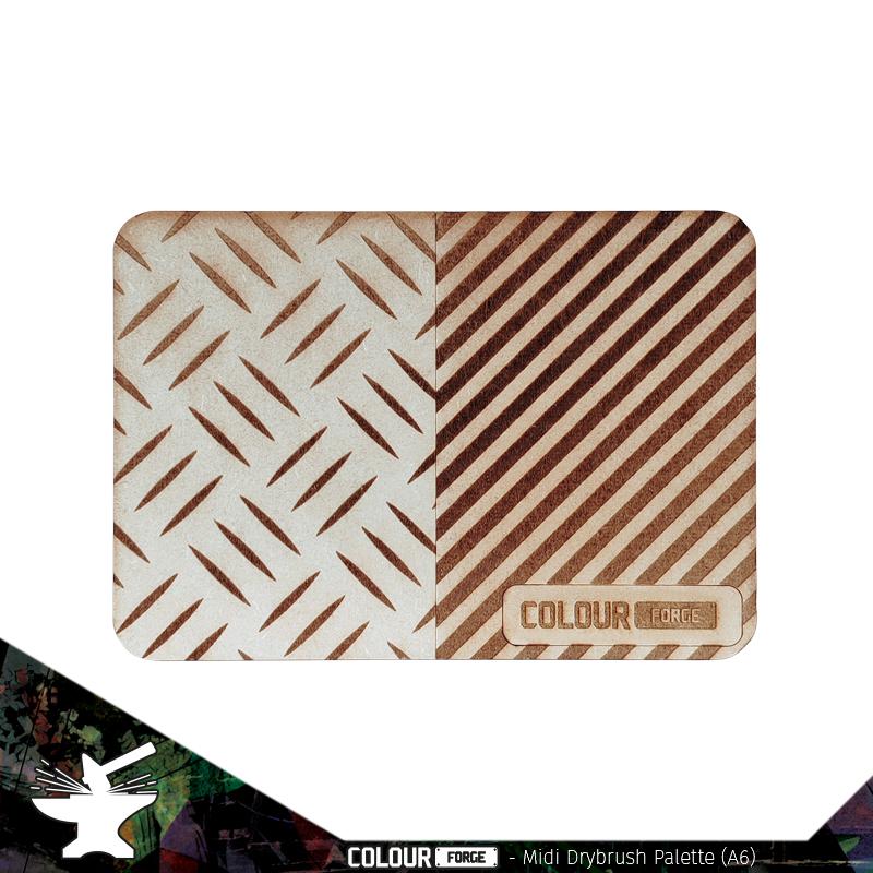 ColourForge Drybrush Palette Midi