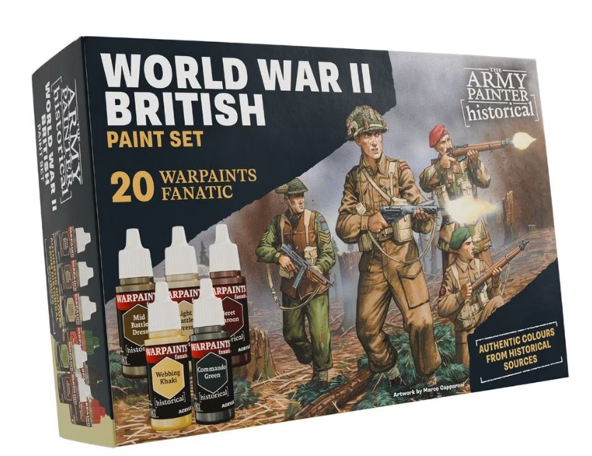 World War II British Paint Set (Army Painter)