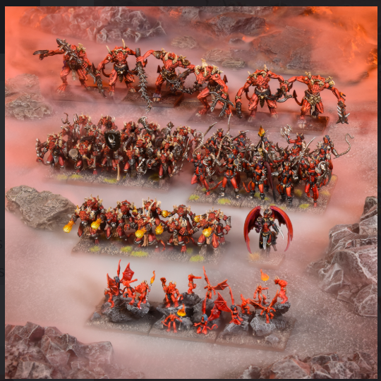 Kings of War Forces of the Abyss Army