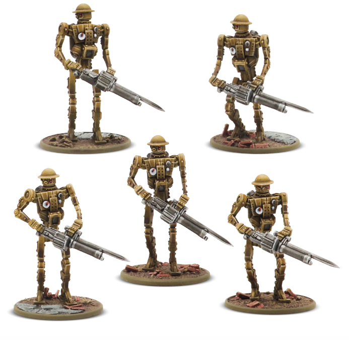 Mk I Automated Infantry Squad with MMG