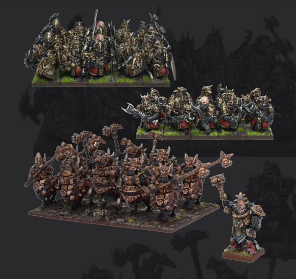 Kings Of War: Abyssal Dwarf Army Box