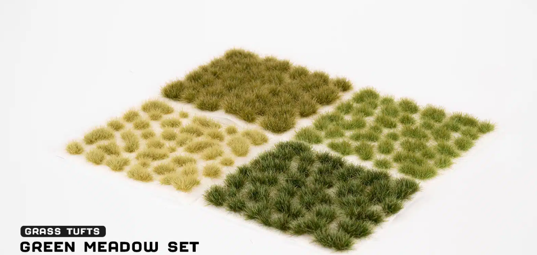 Gamers Grass Green Meadow Set