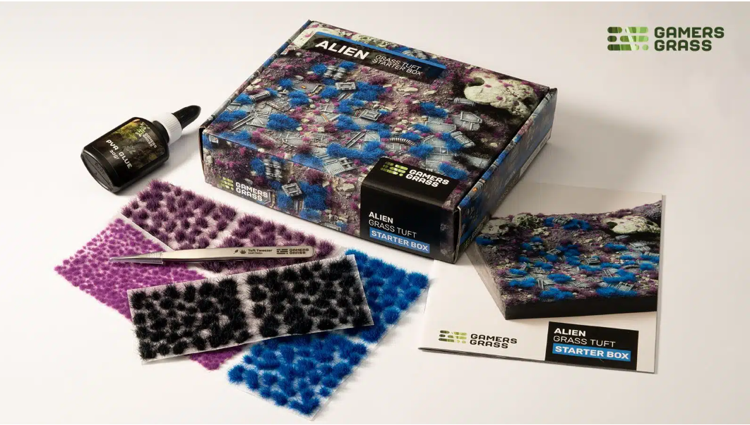 Gamers Grass Alien Grass Tuft Starter Box