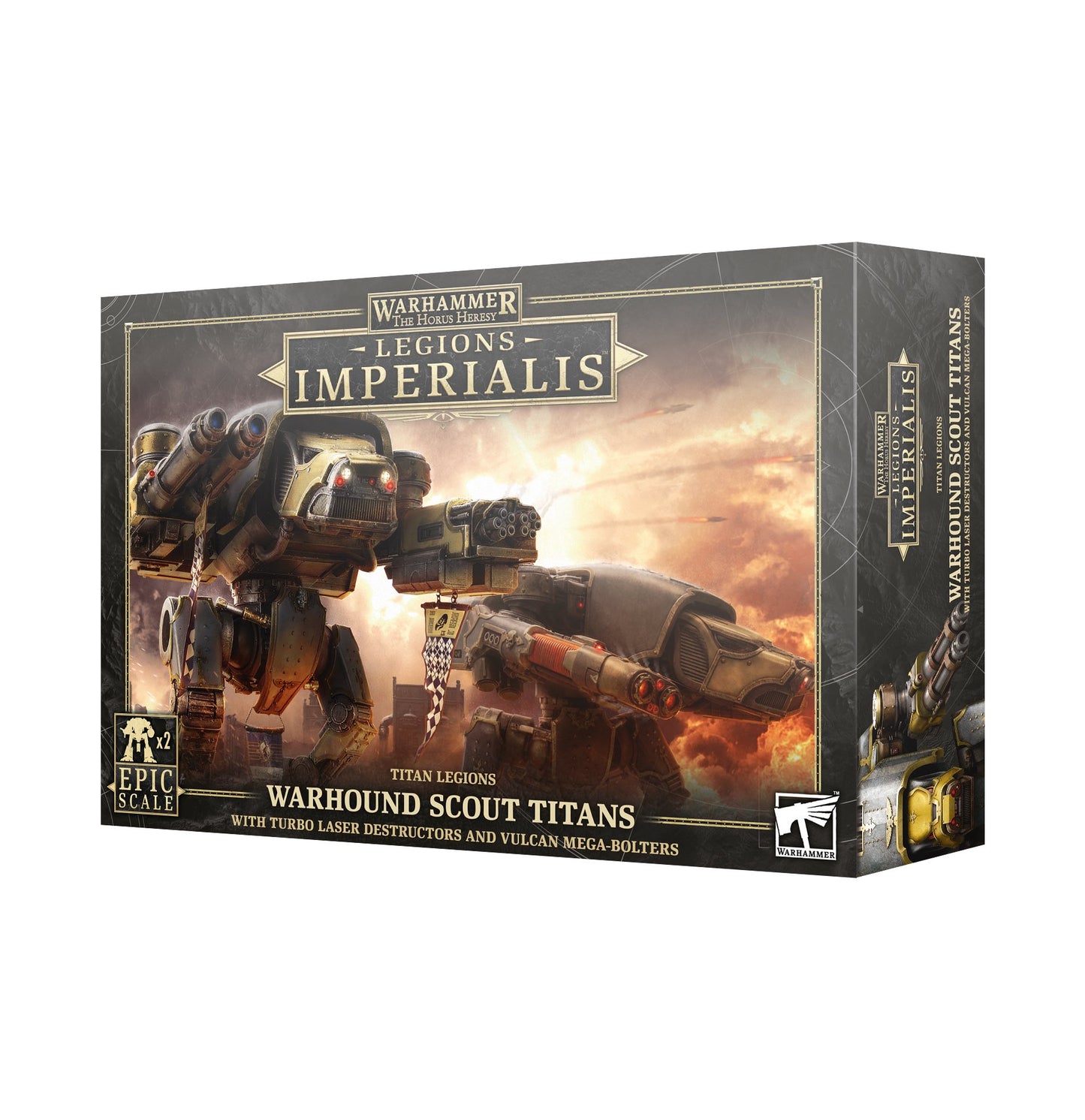 Legion Imperialis Warhound Scout Titans