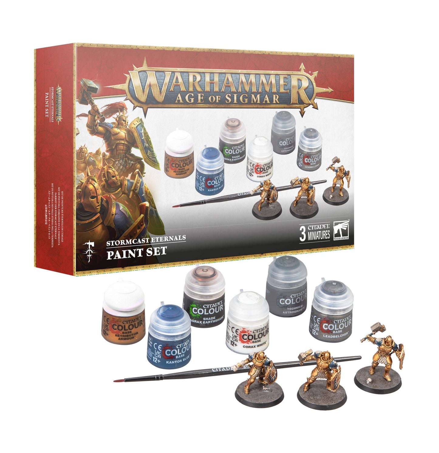 AOS Stormcast Eternals + Paints Set