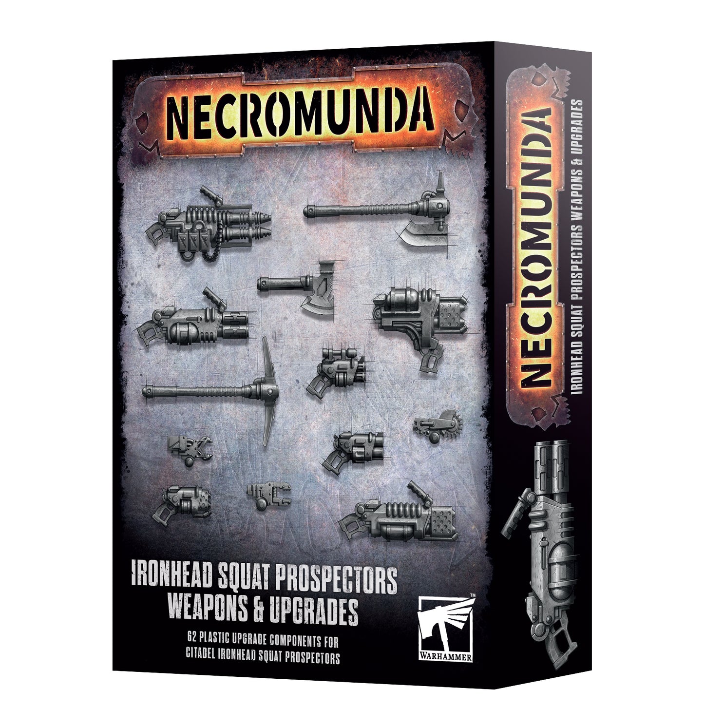 Necromunda Ironhead Squats Prospectors Weapons & Upgrades