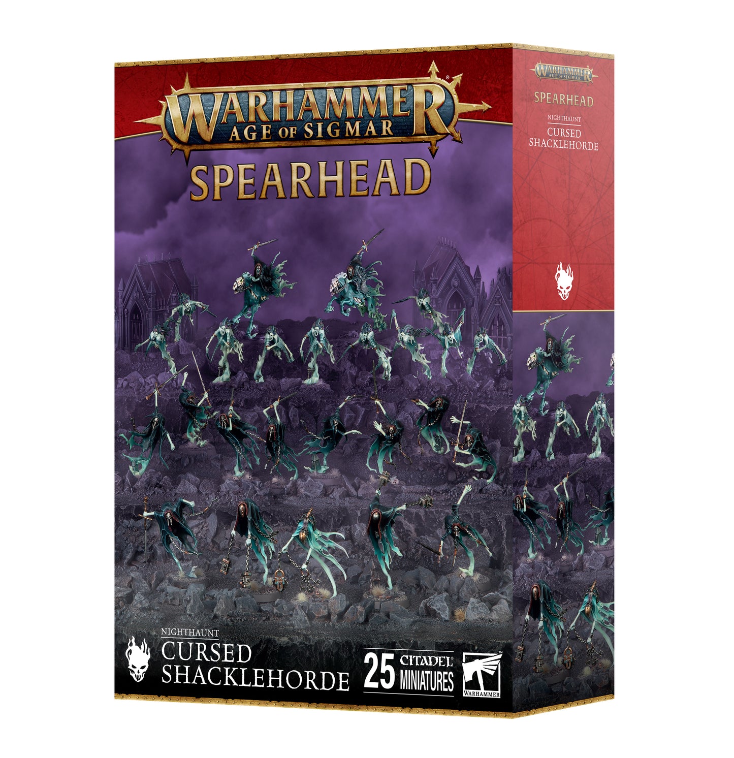 Nighthaunt Cursed Shacklehorde Spearhead