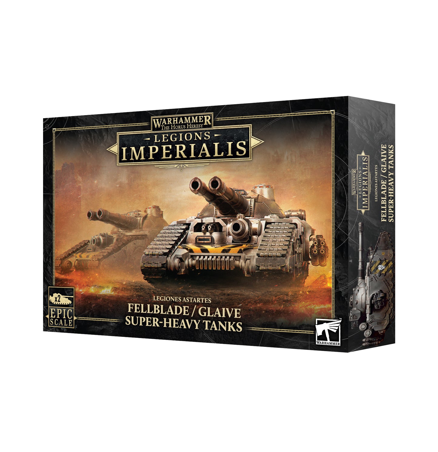 Legion Imperialis Fellblade/Glaive Super Heavy Tanks