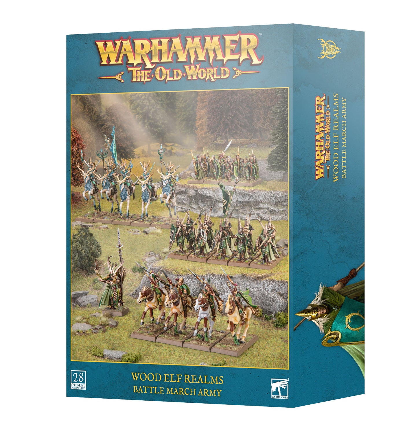Old World Wood Elf Realms Battlemarch Army
