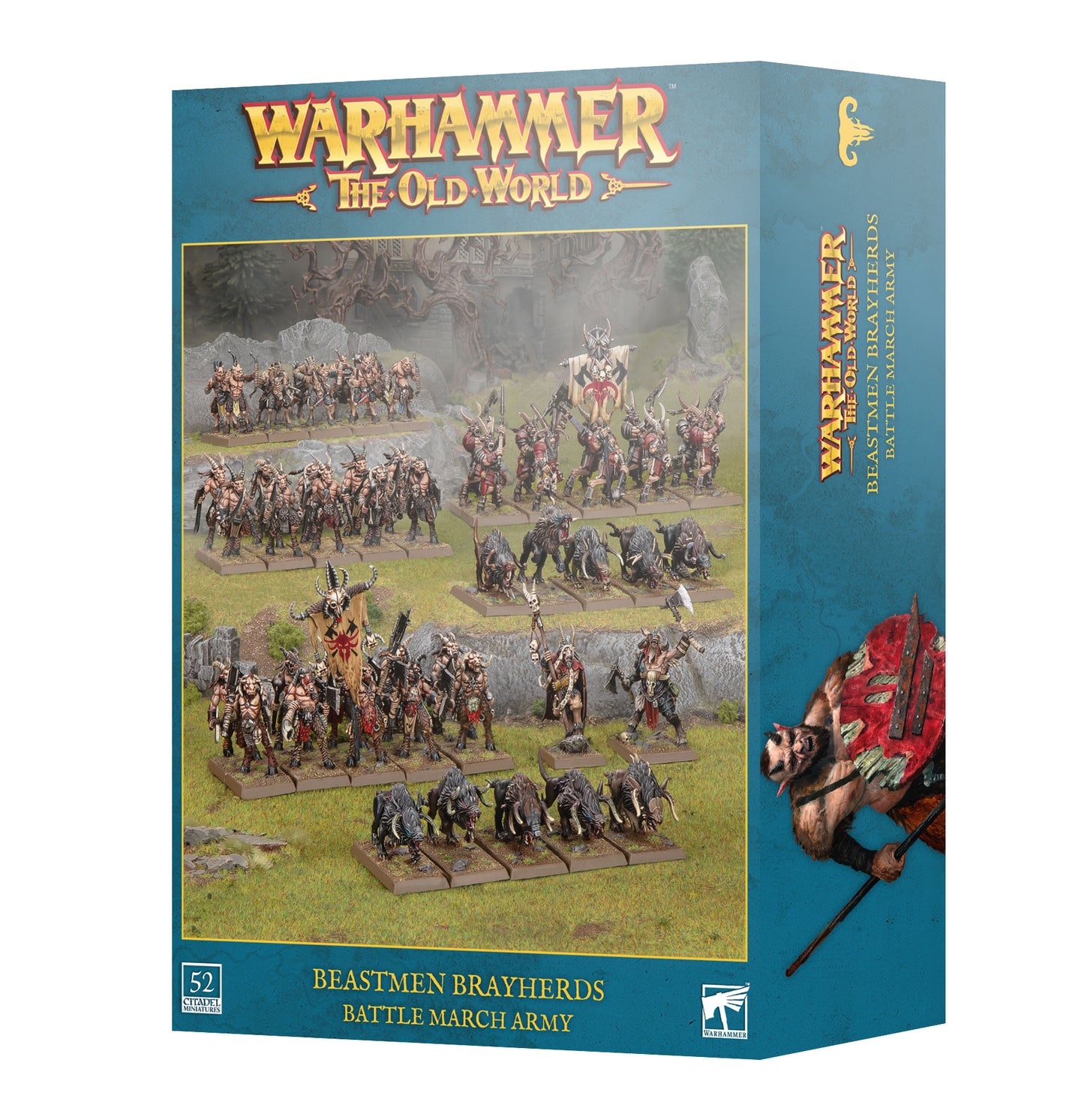 Old World Beastmen Brayherds Battlemarch Army