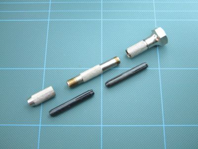 75010 Revolving Head Pin Vice with Reversible Collets