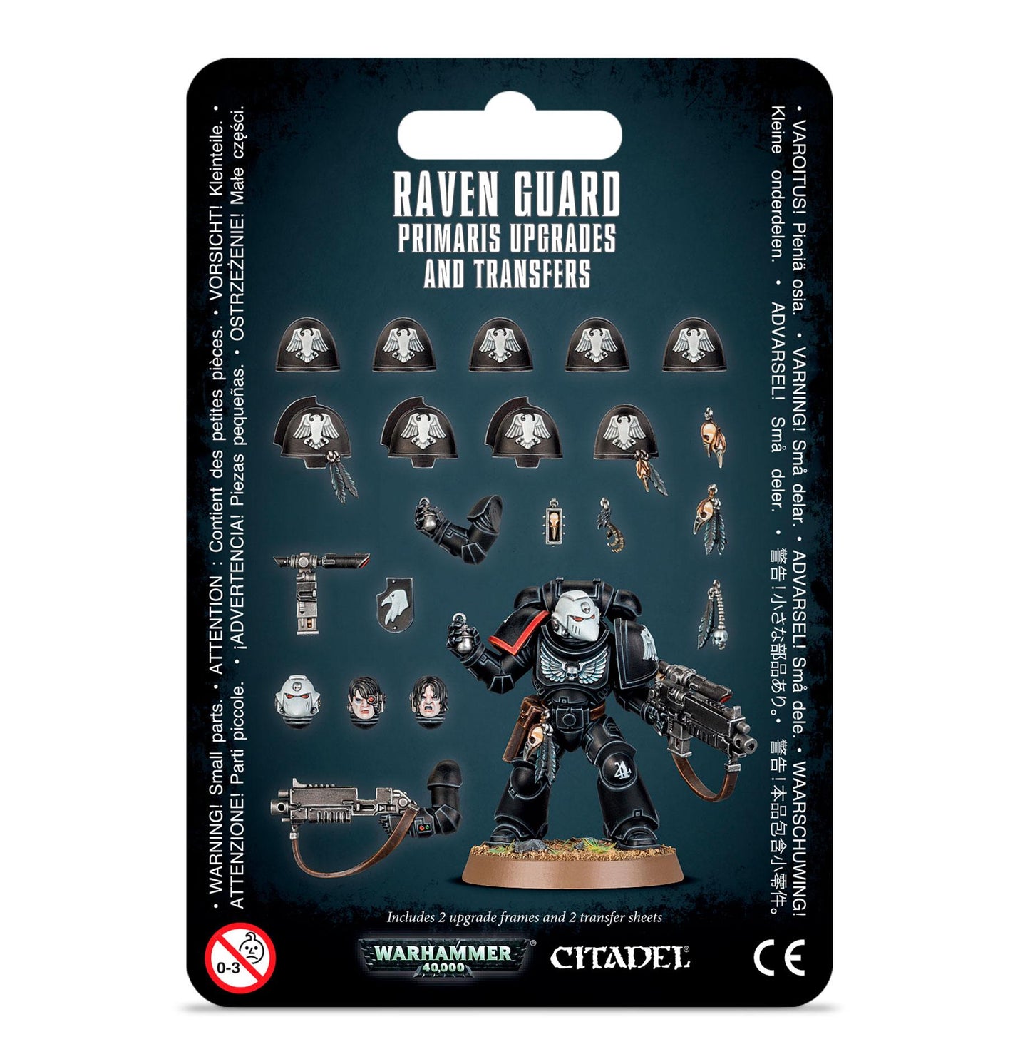 Space Marine - Raven Guard Primaris Upgrades