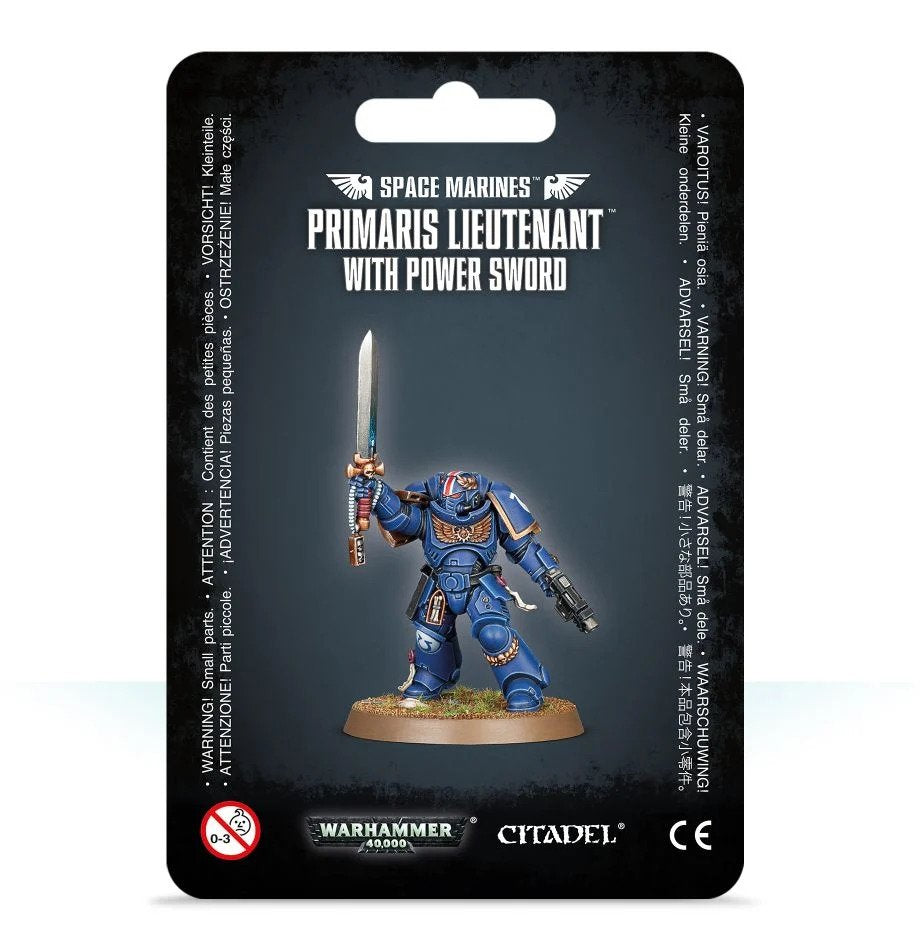 Space Marine Primaris Lieutenant with Power Sword