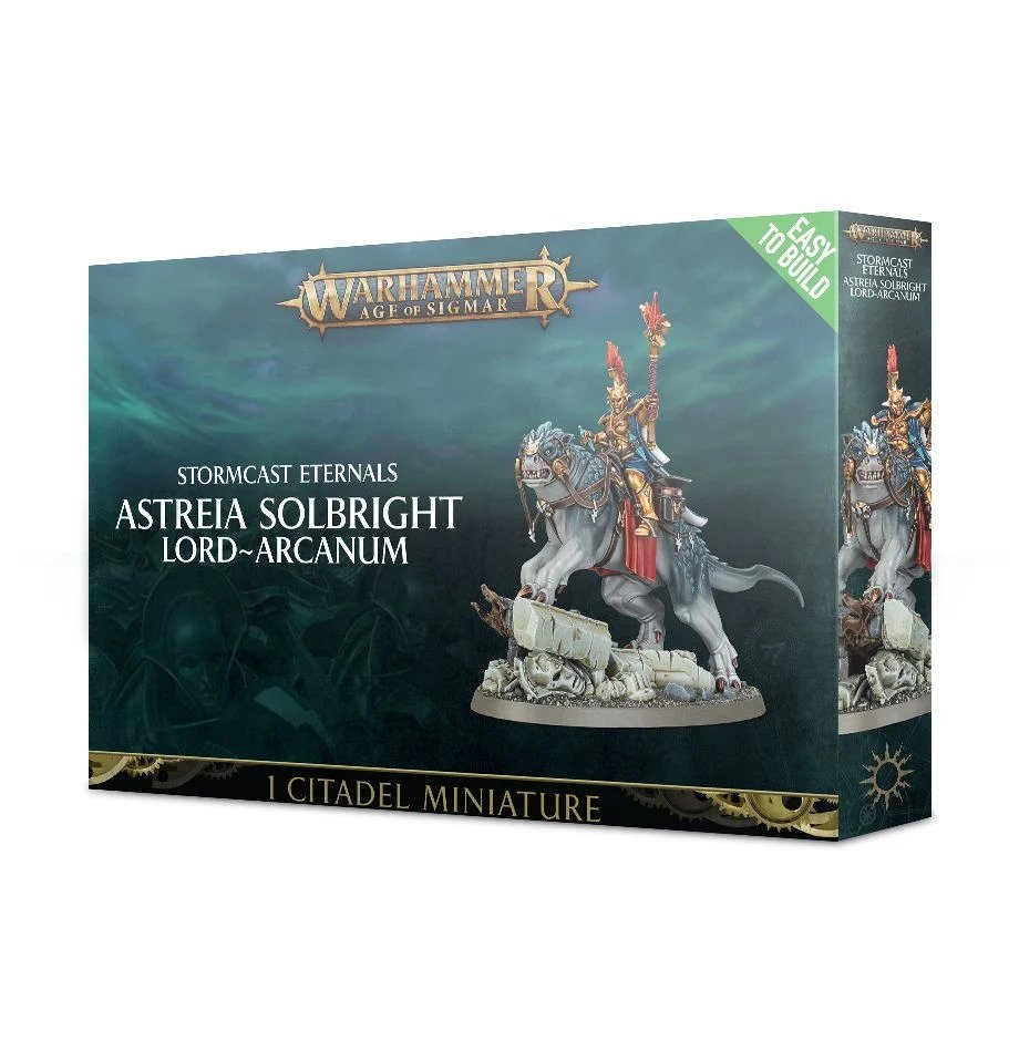 Stormcast Eternals Easy to Build: Astreia Solbright, Lord-Arcanum