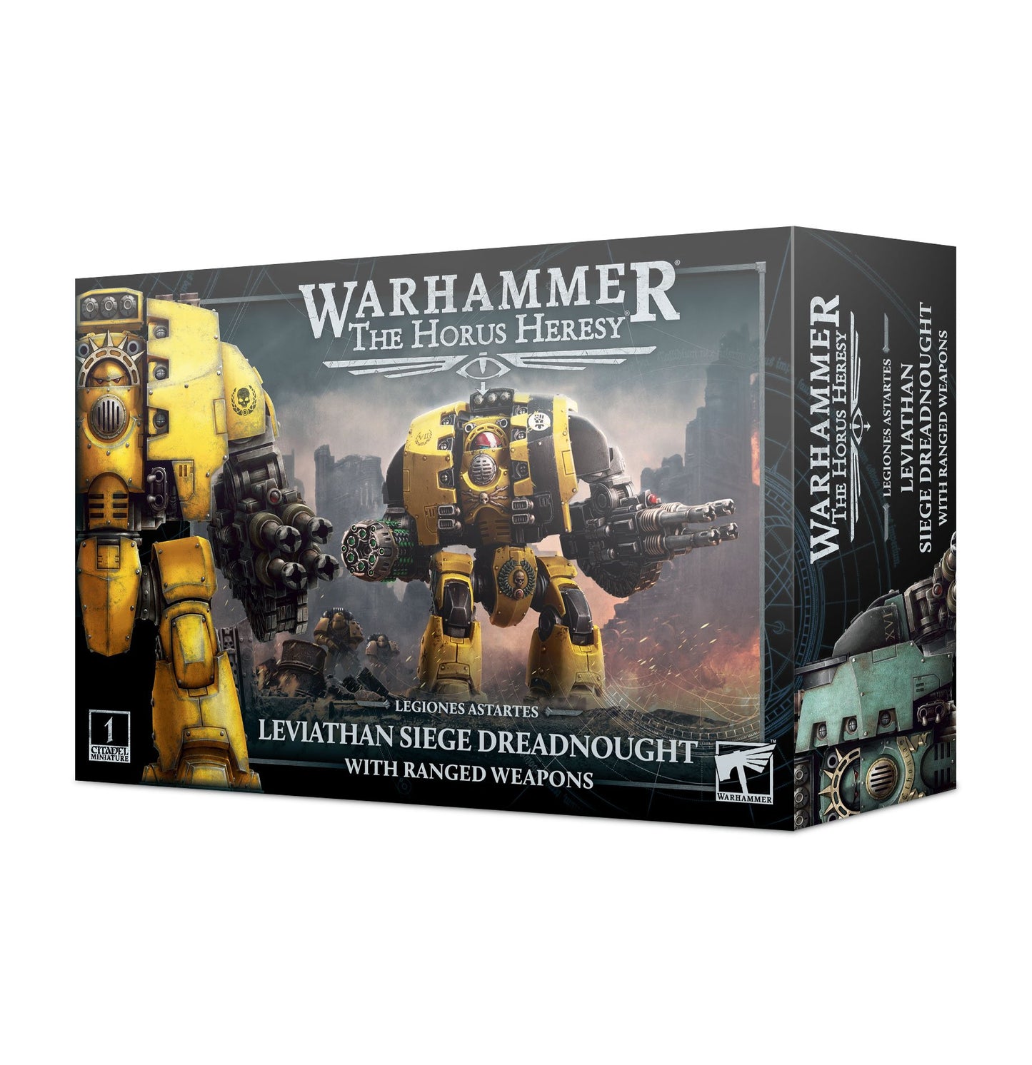 Horus Heresy Legion Astartes Leviathan Dreadnought + Ranged Weapons