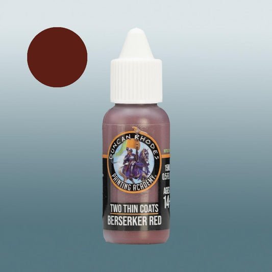 2 Thin Coats Berzerker Red