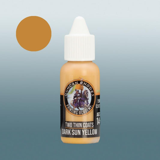 2 Thin Coats Dark Sun Yellow