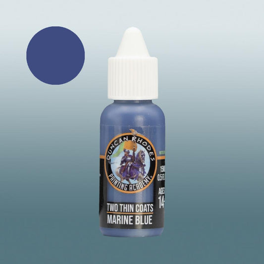 2 Thin Coats Marine Blue