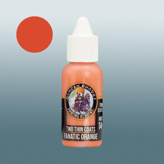 2 Thin Coats Fanatic Orange
