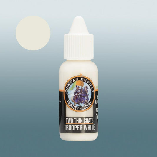 2 Thin Coats Trooper White