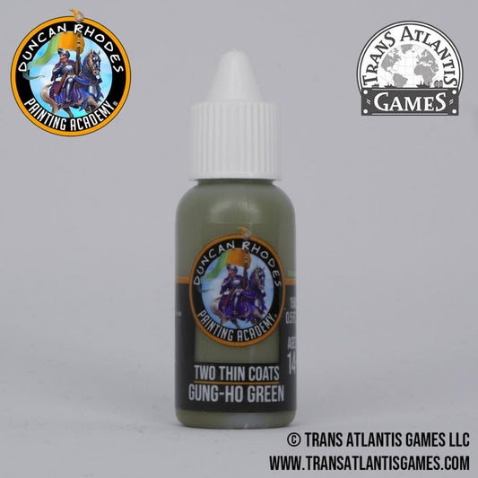 2 Thin Coats Gung-Ho Green