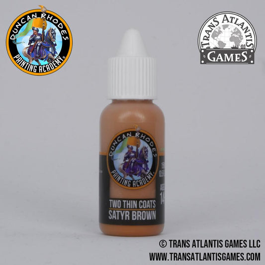 2 Thin Coats Satyr Brown