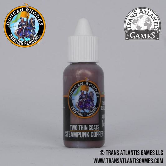 2 Thin Coats Steampunk Copper