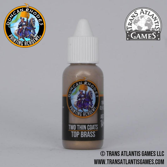 2 Thin Coats Top Brass