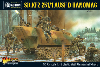 Bolt Action German SD.KFZ 251/1 AUSF D Hanomag