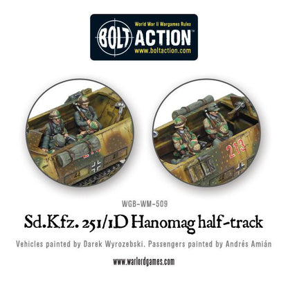Bolt Action German SD.KFZ 251/1 AUSF D Hanomag