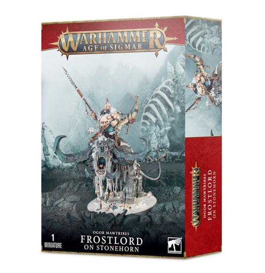 Ogor Mawtribes Frostlord on Stonehorn