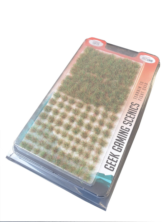Autumn Self Adhesive Static Grass Tufts x 140