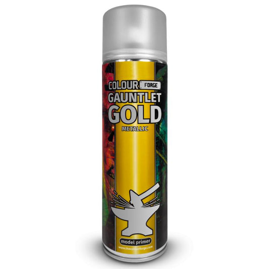 Colour Forge Gauntlet Gold Spray 500ml (Shipping Unavailable)