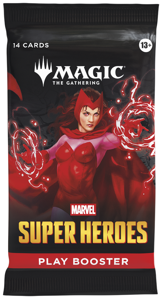 Magic: The Gathering: Marvel Super Heroes Play Booster Pack - (Available instore 26th June)