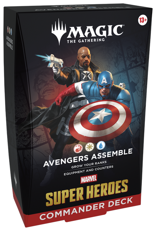 Magic: The Gathering: Marvel Super Heroes Commander Deck - Avengers Assemble - (Available instore 26th June)
