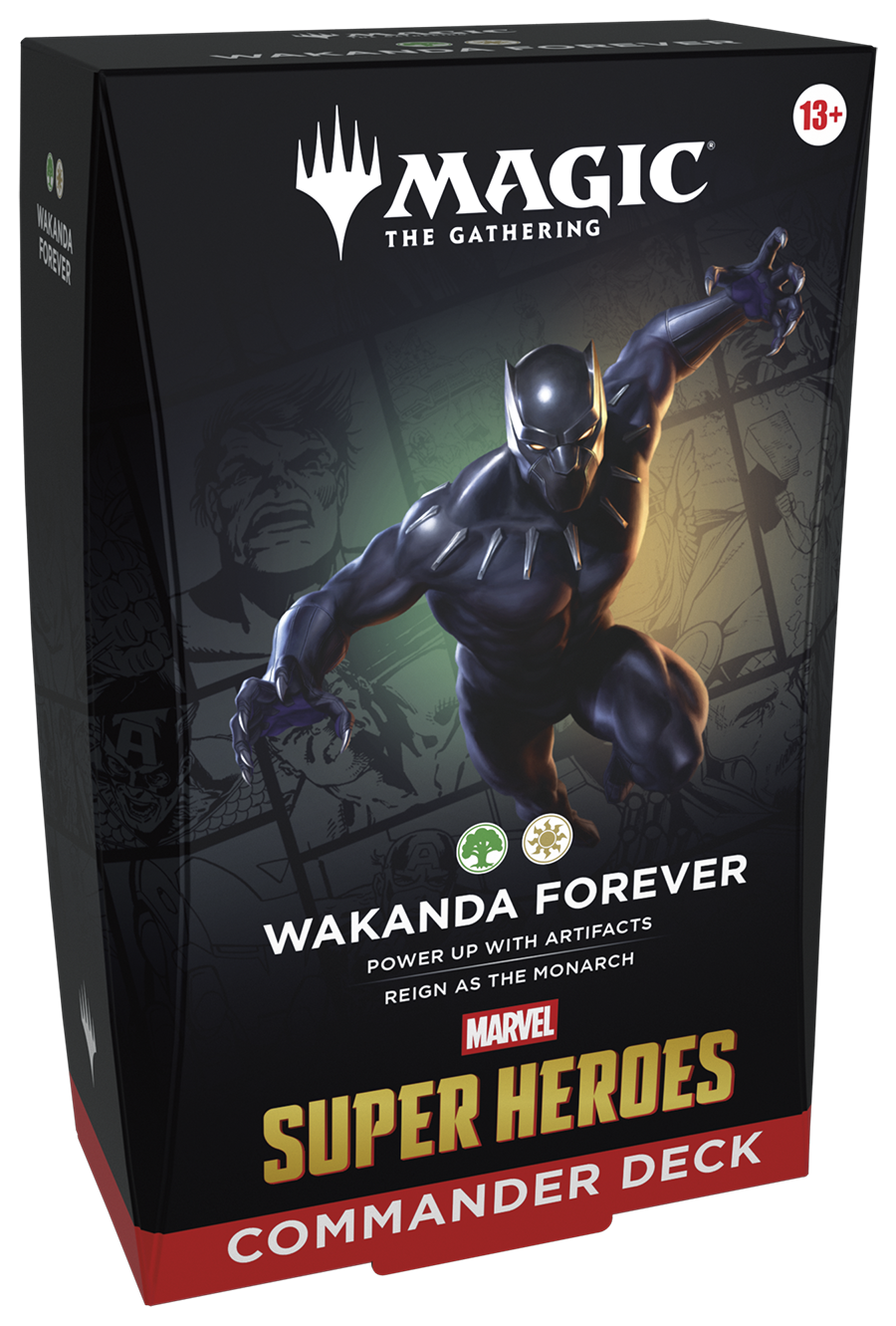 Magic: The Gathering: Marvel Super Heroes Commander Deck - Wakanda Forever - (Available instore 26th June)