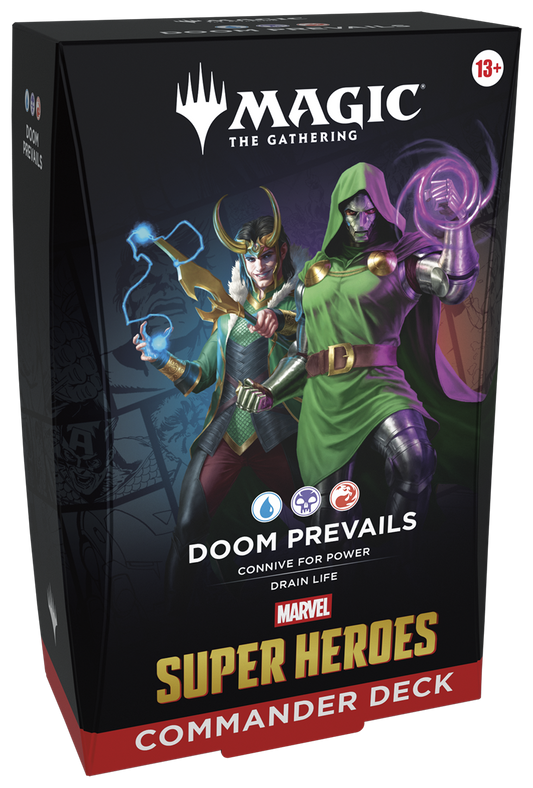 Magic: The Gathering: Marvel Super Heroes Commander Deck - Doom Prevails - (Available instore 26th June)