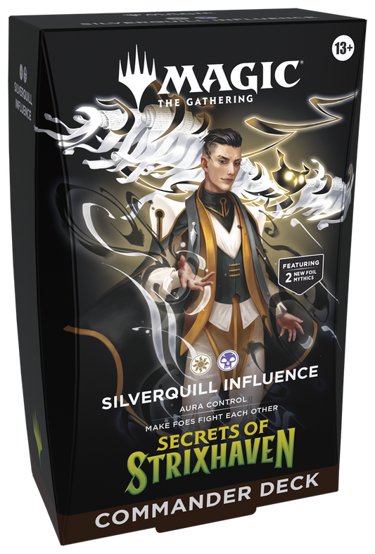 Magic: The Gathering: Secrets of Strixhaven Commander Deck - Silverquill Influence