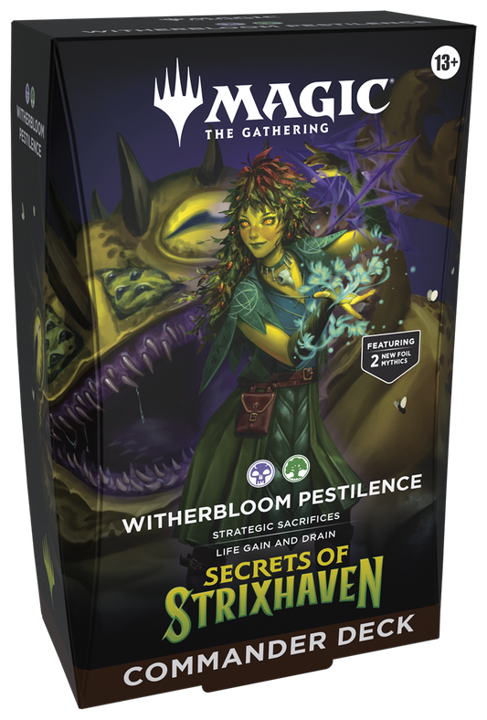 Magic: The Gathering: Secrets of Strixhaven Commander Deck - Witherbloom Pestilence