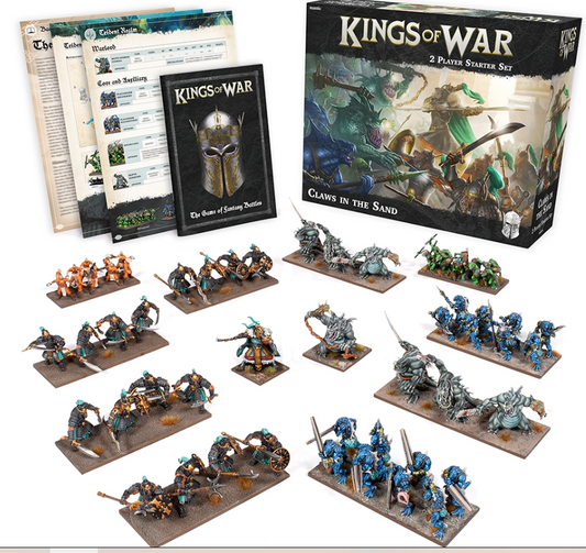 Kings of War Claws in The Sand Two Player Starter Set