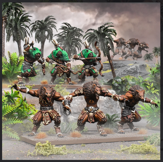 Kings of War Xirkaali Hunter Battlegroup