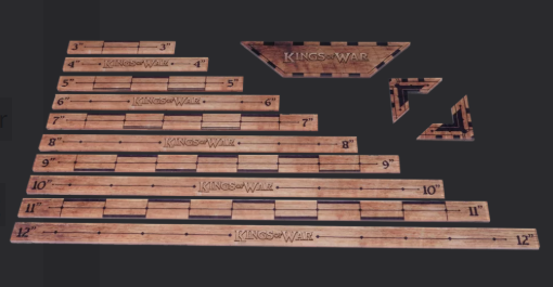 Kings of War Game Accessories Kit
