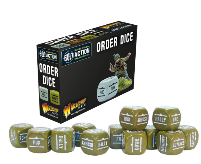 Order Dice:  Olive Drab