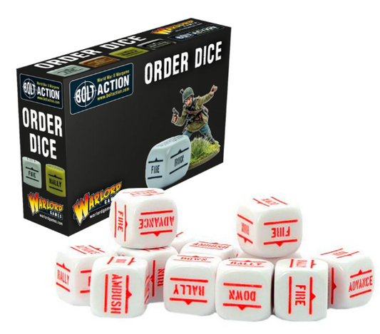 Order Dice:  White
