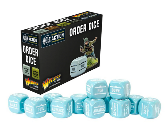 Order Dice:  Blue