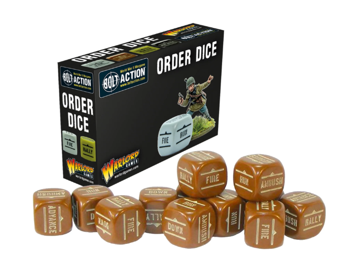Order Dice:  Brown